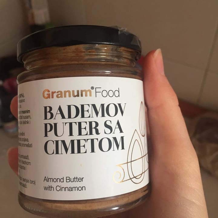 photo of Granum food Almond Butter With Cinnamon shared by @healtycouple on  05 Mar 2022 - review