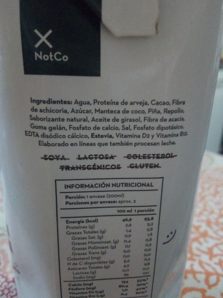 photo of NotCo Not Milk Chocolate shared by @yumpipi on  16 Mar 2020 - review