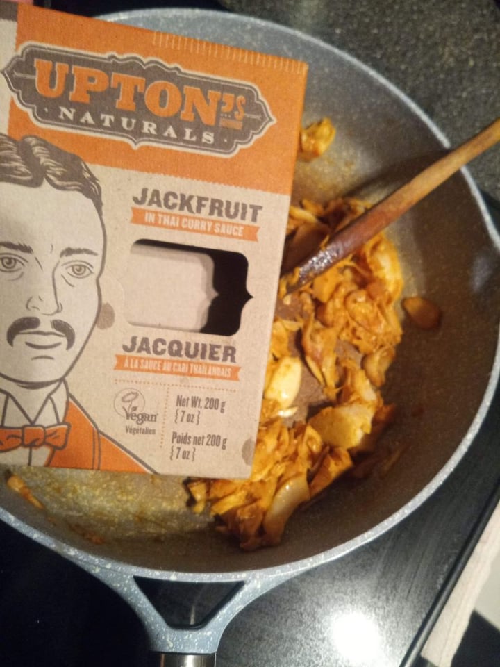 photo of Upton's Naturals Thai Curry Jackfruit shared by @moryski on  17 Apr 2020 - review