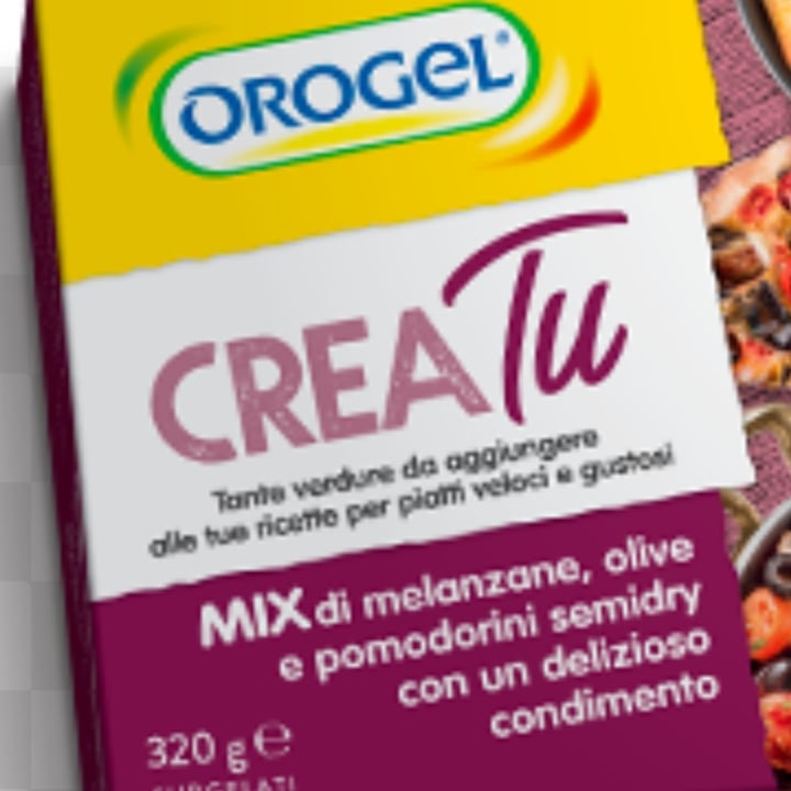 photo of Orogel Crea tu mix di melanzane, olive e pomodorini semidry shared by @arysophie on  10 Mar 2022 - review