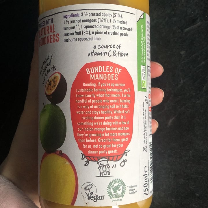 photo of Innocent Mangoes Passion Fruit & Apples shared by @goatgirl on  21 Nov 2022 - review