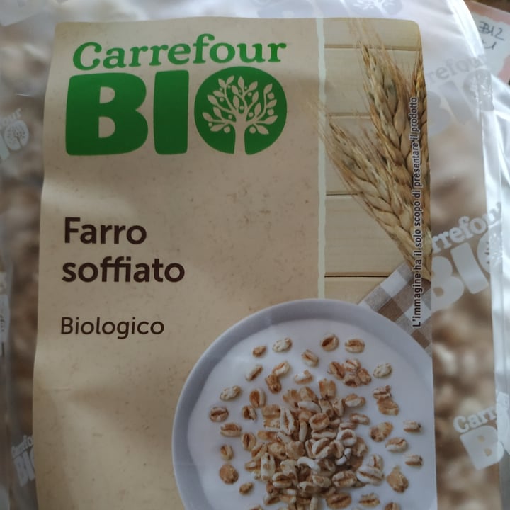 photo of Carrefour Bio Farro soffiato shared by @simona74veg on  21 Jul 2022 - review