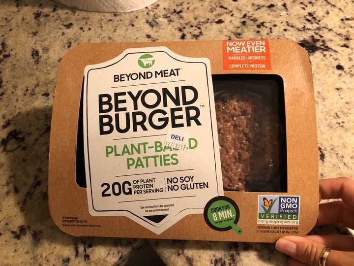 photo of Beyond Meat Beyond Burger Plant-Based Patties shared by @kirstenb on  05 Dec 2019 - review