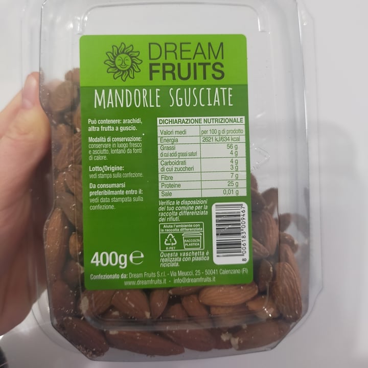 photo of Dream Fruits Mandorle shared by @nightmarebeforeveg on  21 Dec 2021 - review