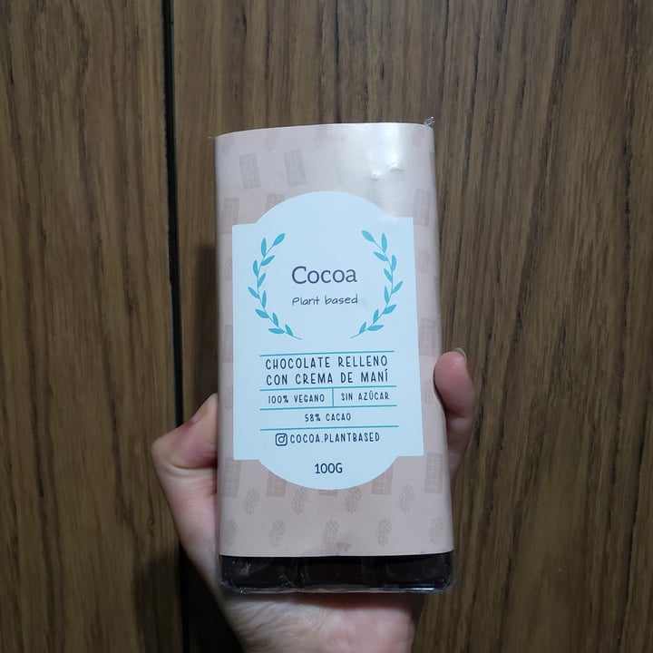photo of Cocoa Plant Based Chocolate Relleno Con Crema De Maní shared by @yukiita on  03 Nov 2021 - review
