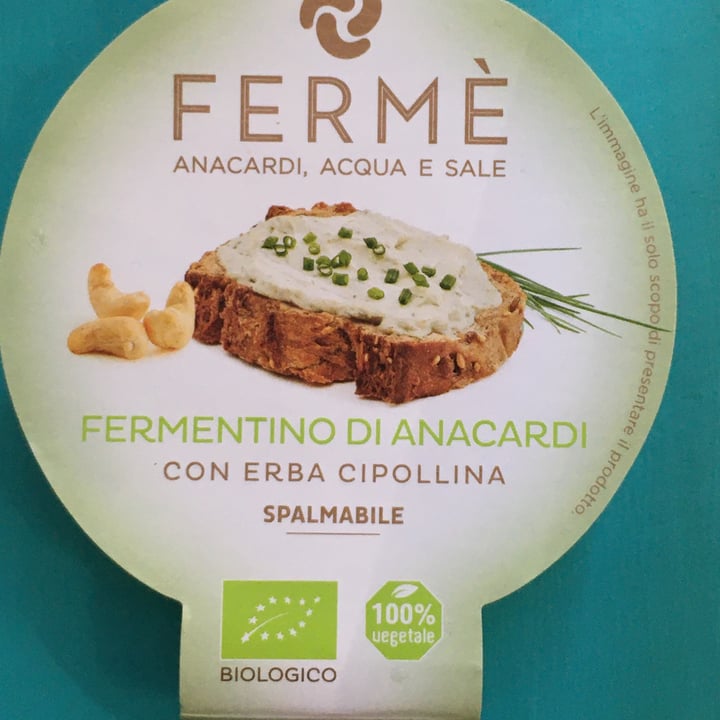 photo of Fermé Fermè Spalmabile con Erba Cipollina shared by @giuliarana on  30 Jul 2021 - review