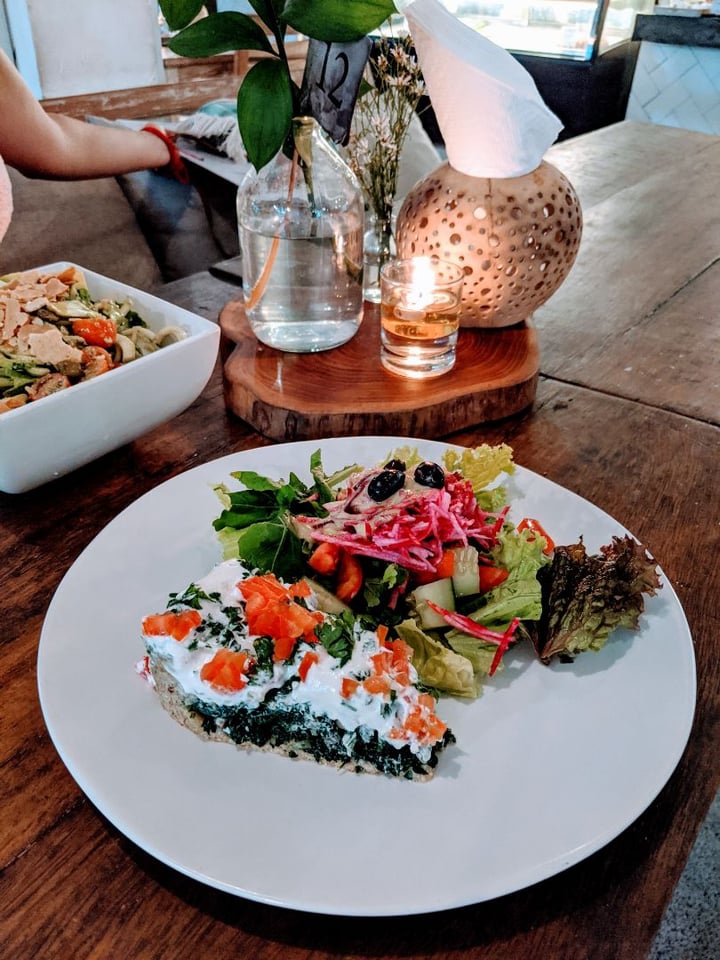 photo of Alchemy Spinach Mushroom Quiche shared by @paloma on  24 Feb 2020 - review