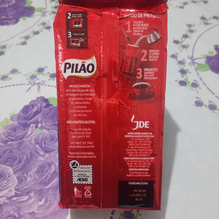 photo of Pilão Café Extra Forte shared by @ricardoguerra15 on  04 May 2022 - review