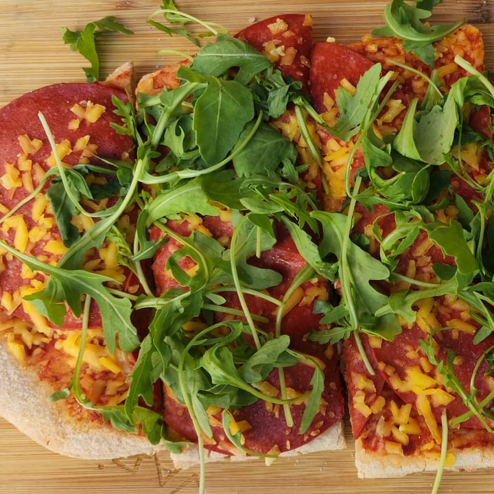 VAPIANO Mitte, Hannover, Germany Pinsa with v Salame Review abillion