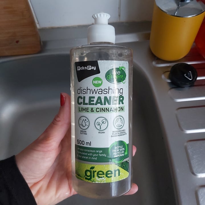review photo of Live Green By Pick'nPay Dishwashing Liquid shared by @karen93 on 05 Aug 2022 - review