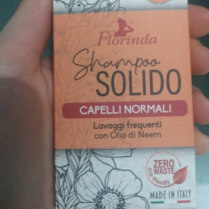 photo of Florinda shampoo solido capelli normali shared by @giuliamenna on  27 May 2022 - review
