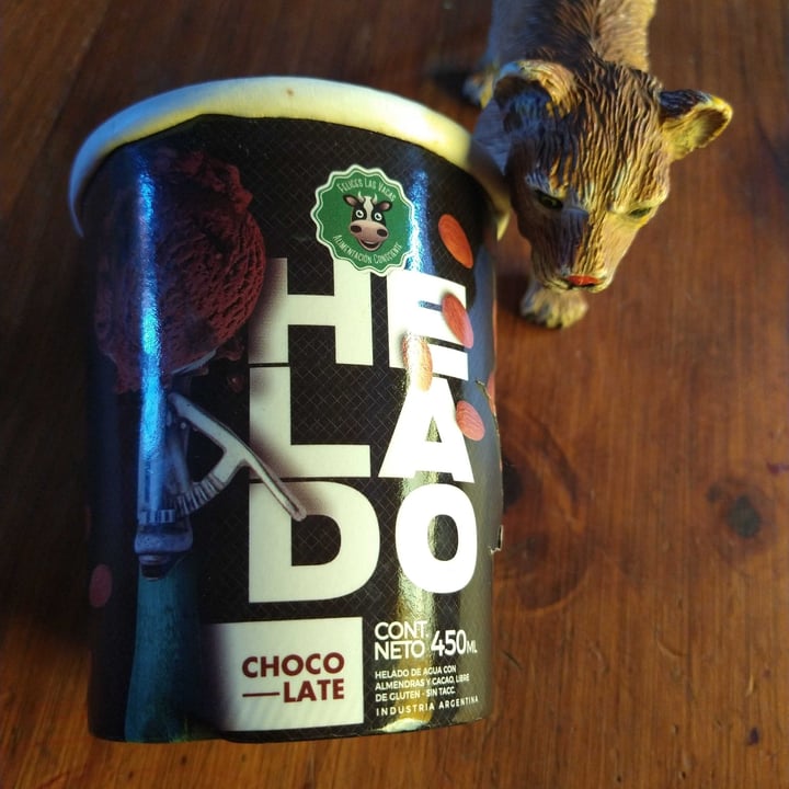 review photo of Felices Las Vacas Helado de Agua sabor Chocolate shared by @almavegana1 on 27 Mar 2021 - review