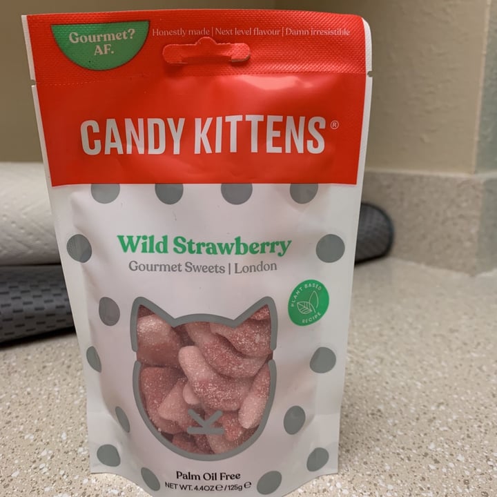 photo of Candy kittens Wild Strawberry shared by @kittycrueltyfree on  15 Aug 2021 - review