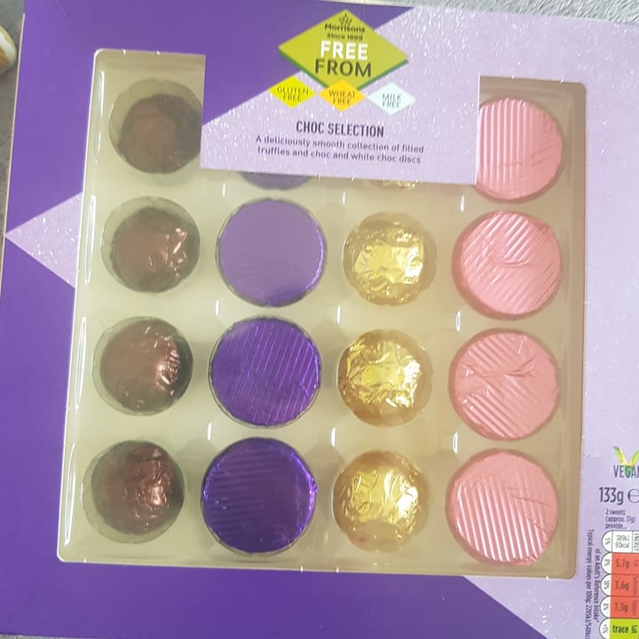photo of Morrisons Free from choc selection shared by @charlotte7 on  04 Jun 2020 - review