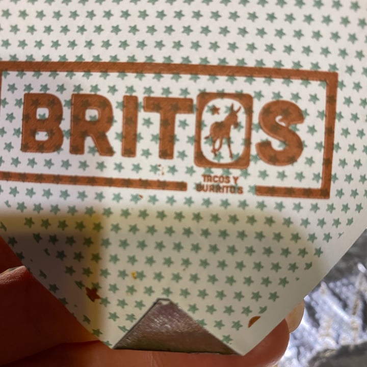 review photo of Britos Milano La burrita shared by @faithveg on 08 Apr 2022 - review