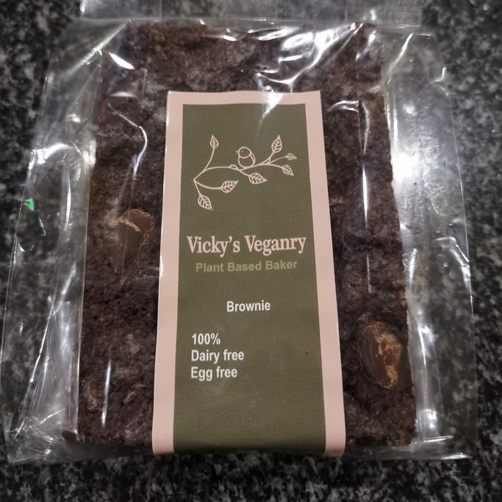 photo of Vickys Veganry Brownie shared by @eltico on  27 Jun 2021 - review