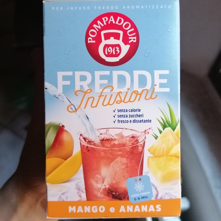 photo of Pompadour Fredde Infusioni Mango e Ananas shared by @ludovicac on  13 Jul 2022 - review