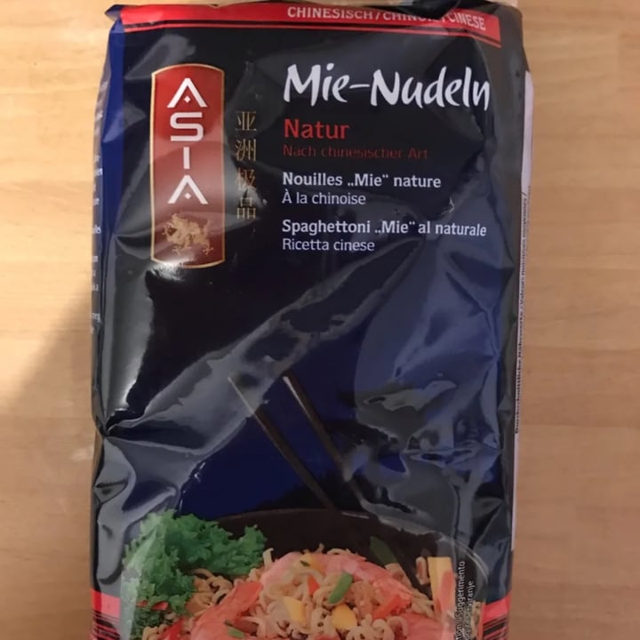 review photo of Asia Spaghettoni Chinesi "Mie" Integrali shared by @veganleaf on 23 May 2022 - review