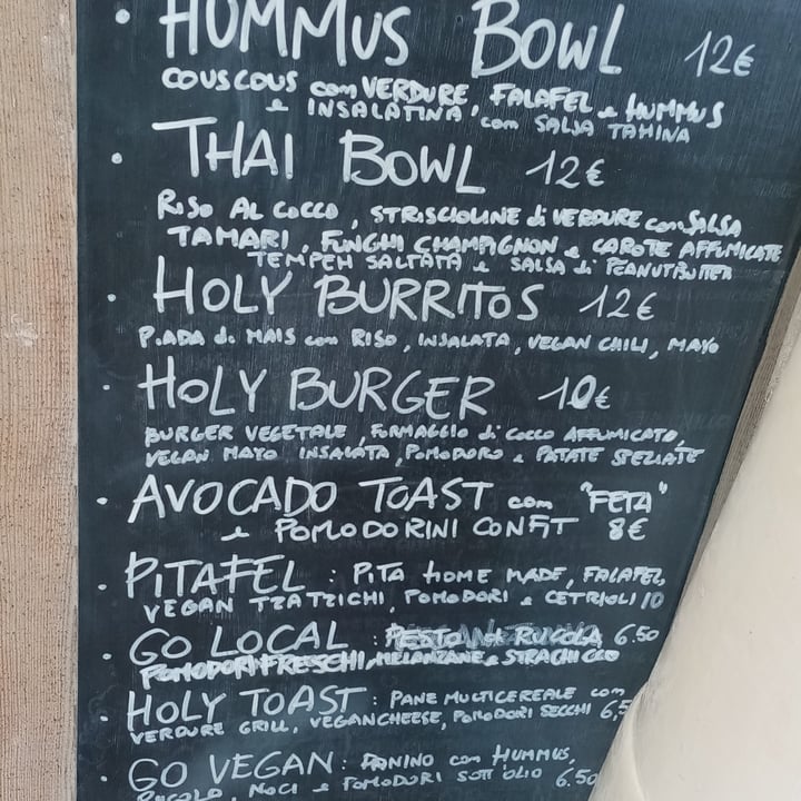 photo of Holy Beach panino go vegan shared by @valeveg75 on  04 Jul 2022 - review