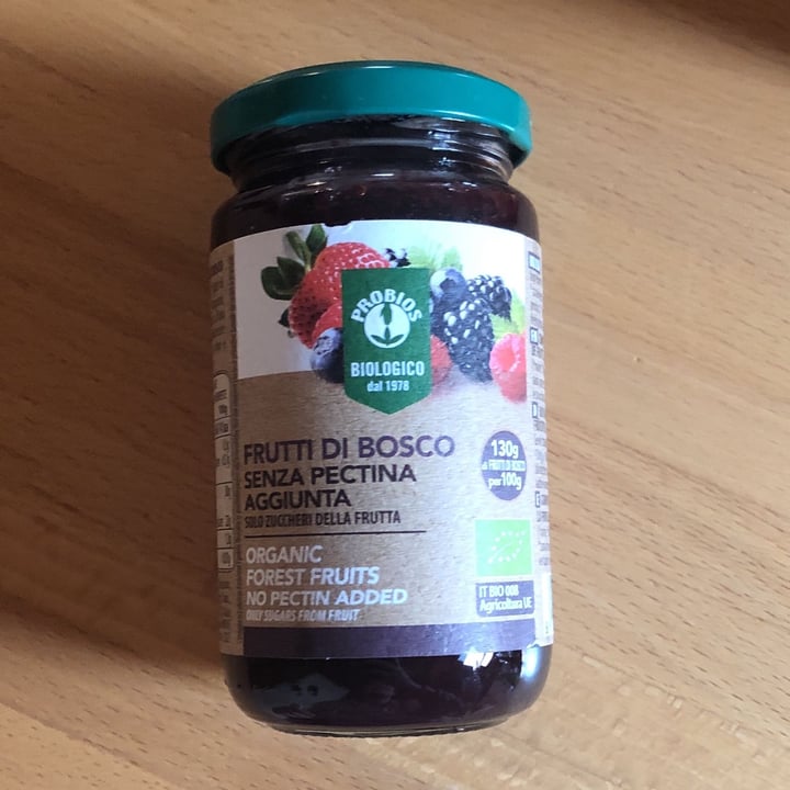 review photo of La Via Del Grano Marmellata ai Frutti di Bosco senza pectina shared by @vegmamy on 03 Dec 2021 - review