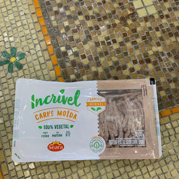 photo of Seara Incrível Carne Moida shared by @estelanave on  06 May 2022 - review