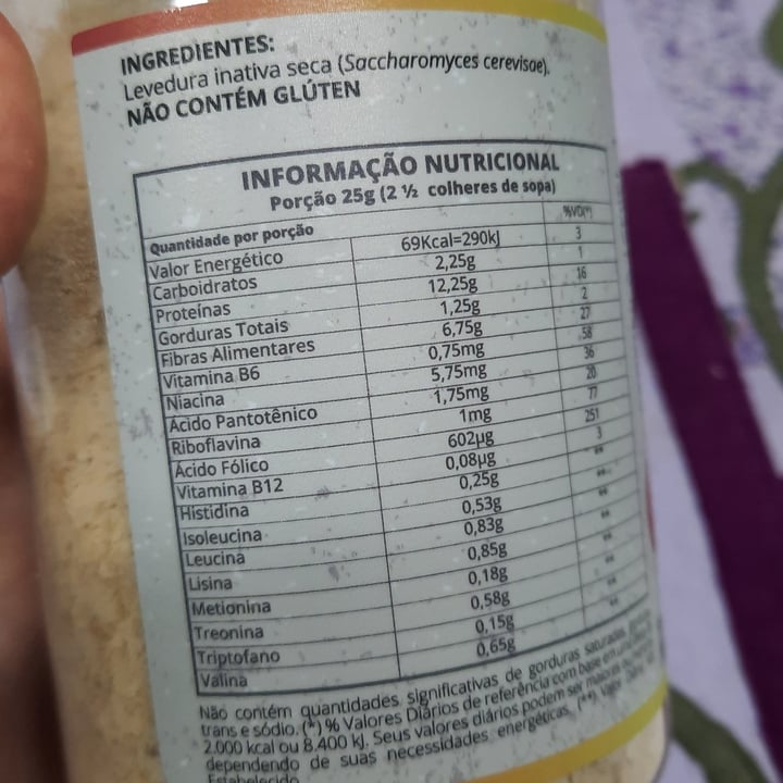 review photo of Wvegan Suplemento Alimentar Em Flocos shared by @luguareze on 03 May 2022 - review