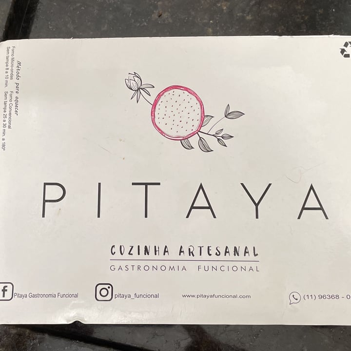 review photo of Pitaya Cozinha Artesanal Risoto De Quinoa Com Cogumelo 🍄 Portobello E Pimentões 🫑 shared by @inazurcher on 14 Feb 2022 - review