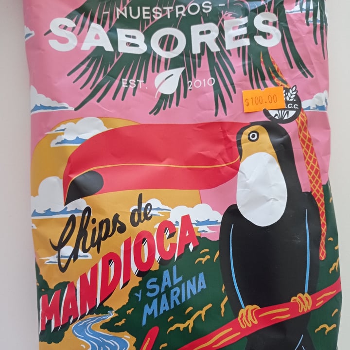 photo of Nuestros Sabores Chips De Mandioca shared by @camihernandez on  08 Oct 2021 - review