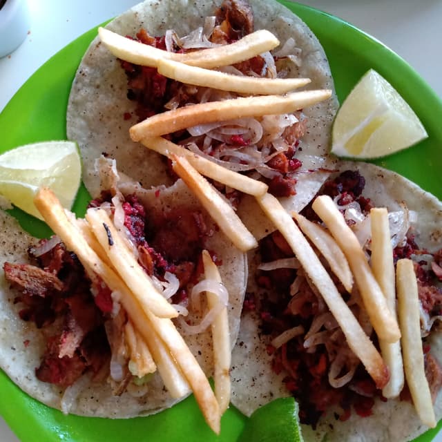 Photo of the dish “Tacos Campechanos del metro”
