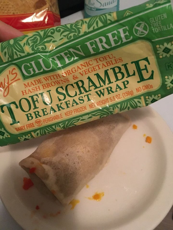 Amy’s Tofu Scramble Breakfast Wrap Review abillion