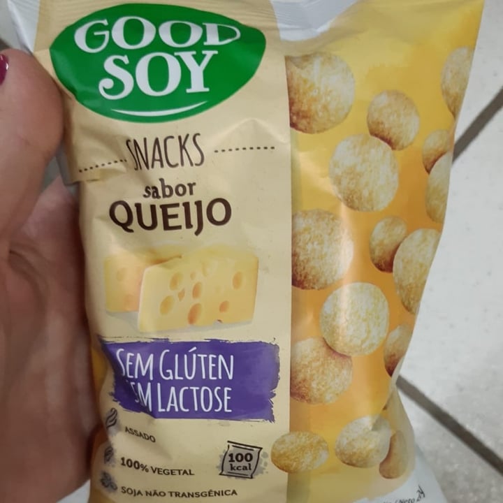 photo of Good Soy Salgadinho De Queijo (Cheese Flavored Rice And Soy Snack) shared by @neusaborin on  06 May 2022 - review