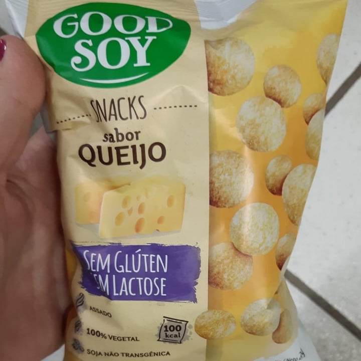review photo of Good Soy Salgadinho De Queijo (Cheese Flavored Rice And Soy Snack) shared by @neusaborin on 06 May 2022 - review