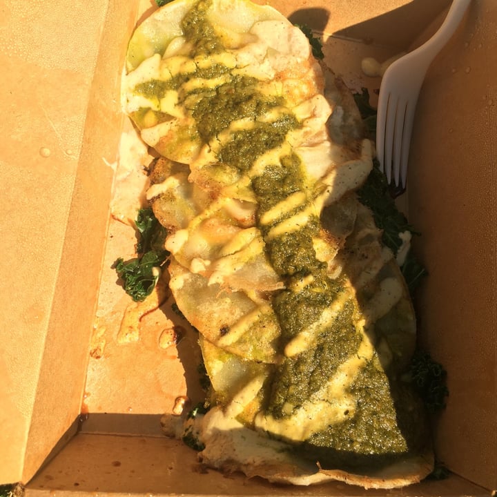 review photo of Sage Plant Based Bistro and Brewery Echo Park Butternut squash pesto ravioli shared by @jackjackf12 on 07 Jul 2020 - review