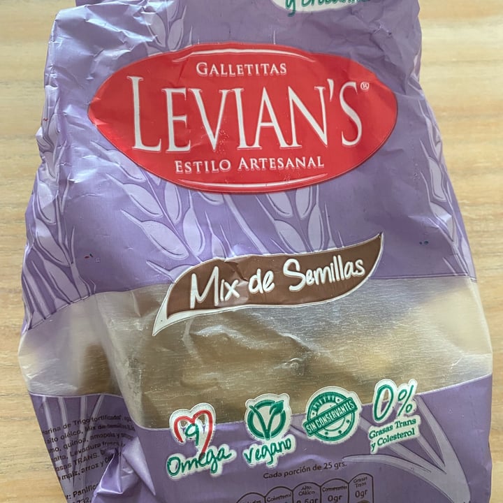 photo of Levian's Galletitas Mix De Semillas shared by @aloha88 on  29 Oct 2021 - review