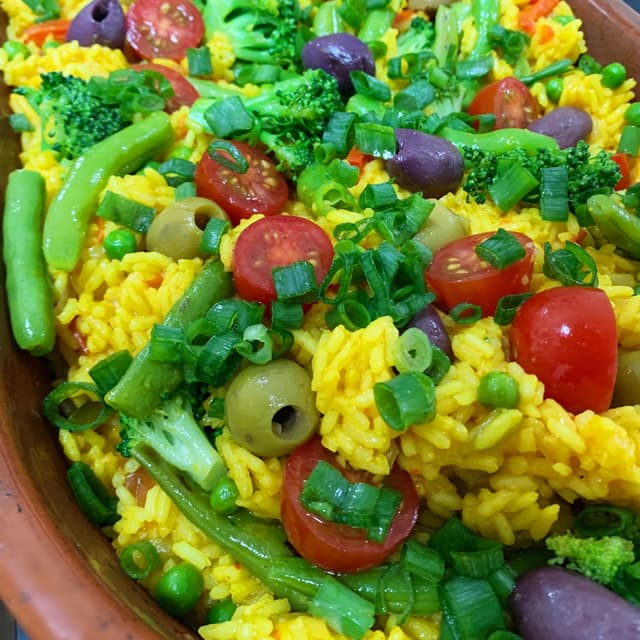 Photo of the dish “Paella de Vegetais”