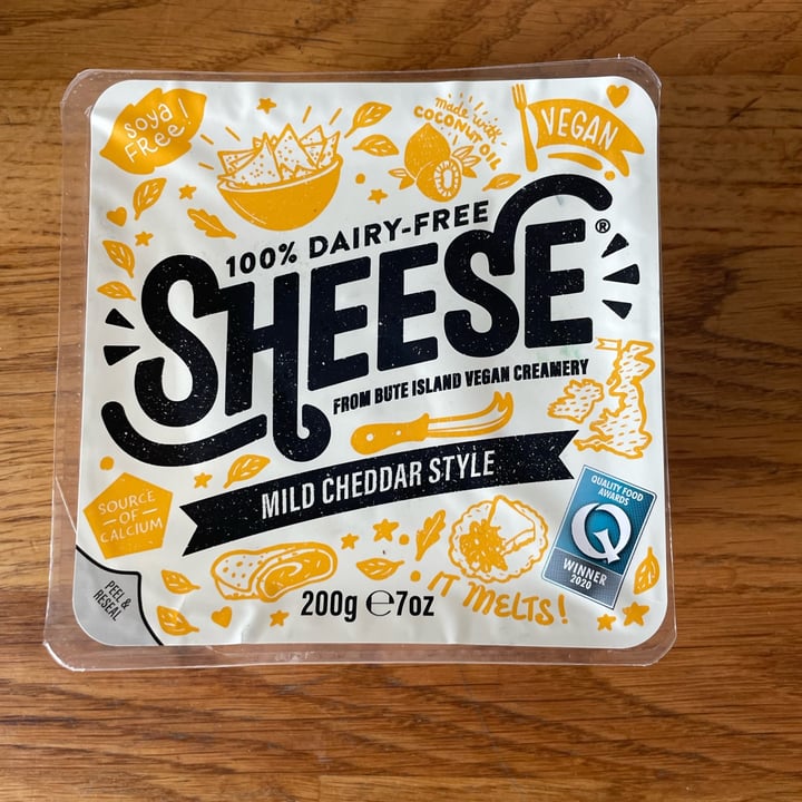 photo of Sheese Mild Cheddar Style shared by @thehumblechickpea on  20 Sep 2022 - review