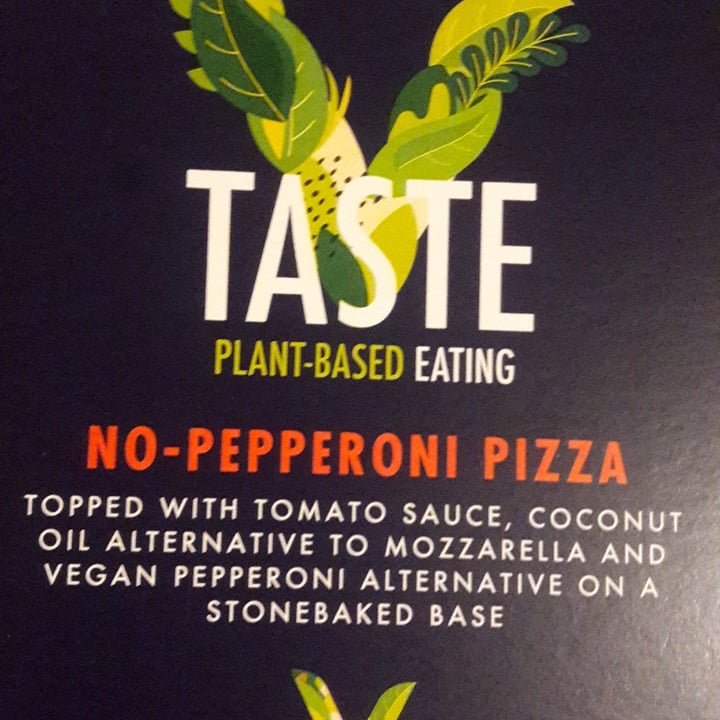 photo of Morrisons V Taste Vegan No Pepperoni Pizza shared by @luther on  18 Jan 2021 - review