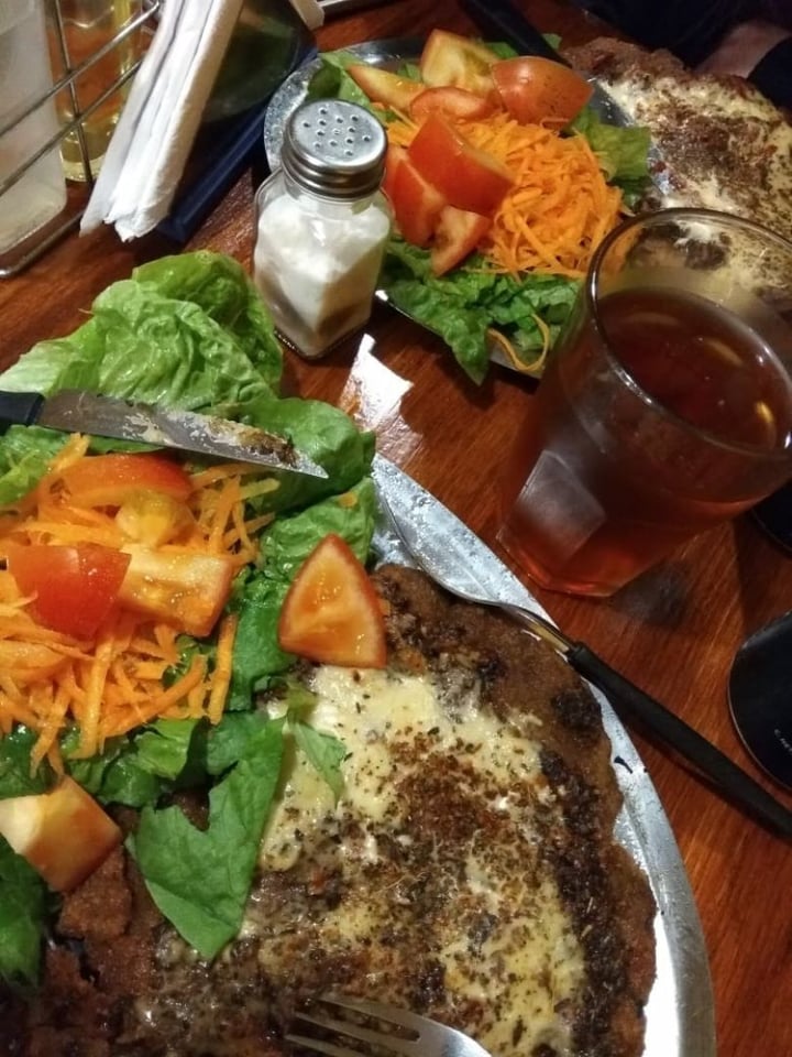 photo of La Reverde Parrillita Vegana Milanesa napolitana Vegana shared by @veganmau on  27 Dec 2019 - review