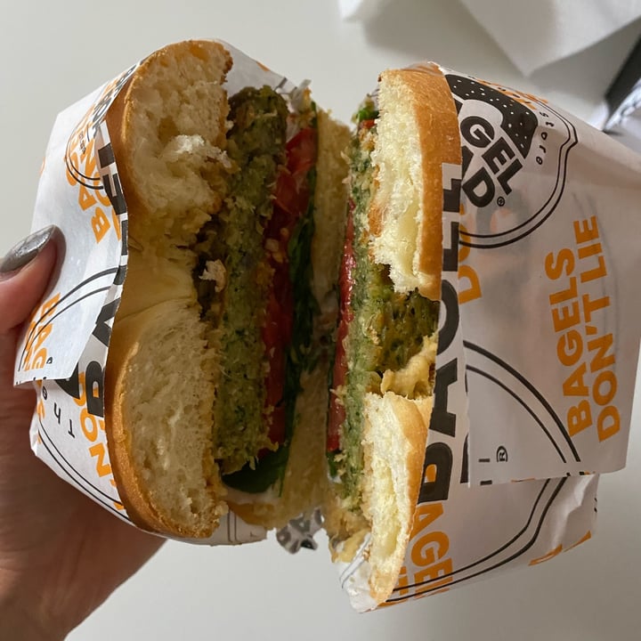 photo of Bagel Store Green oat shared by @vegmaddy on  21 Sep 2022 - review
