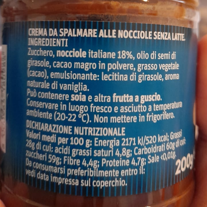 photo of Consilia Crema di nocciole senza latte shared by @auramala on  24 Sep 2022 - review