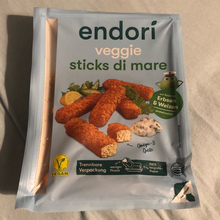 photo of Endori Veggie Sticks Di Mare shared by @davmen on  16 Apr 2022 - review