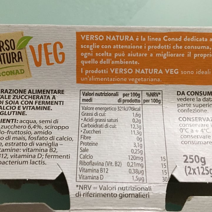 review photo of Verso Natura Conad Veg Soia Bianco Cremoso shared by @doris118 on 17 Mar 2022 - review