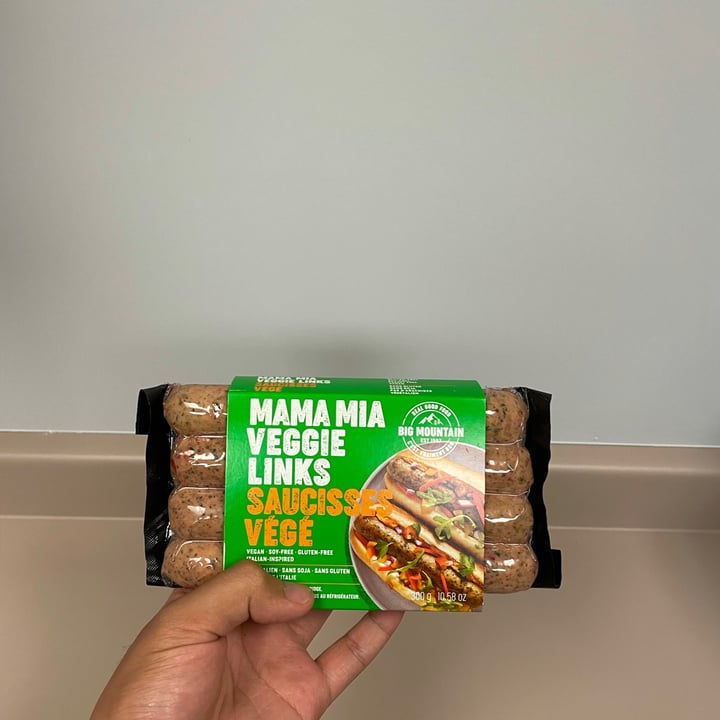 photo of Big Mountain Foods Mama Mia Veggie Links shared by @amielt8 on  07 Jul 2021 - review