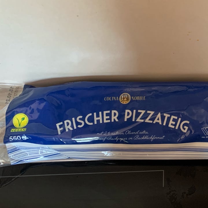 review photo of Cucina nobile Frischer Pizzateig shared by @veggiegoesvegan on 05 Oct 2021 - review
