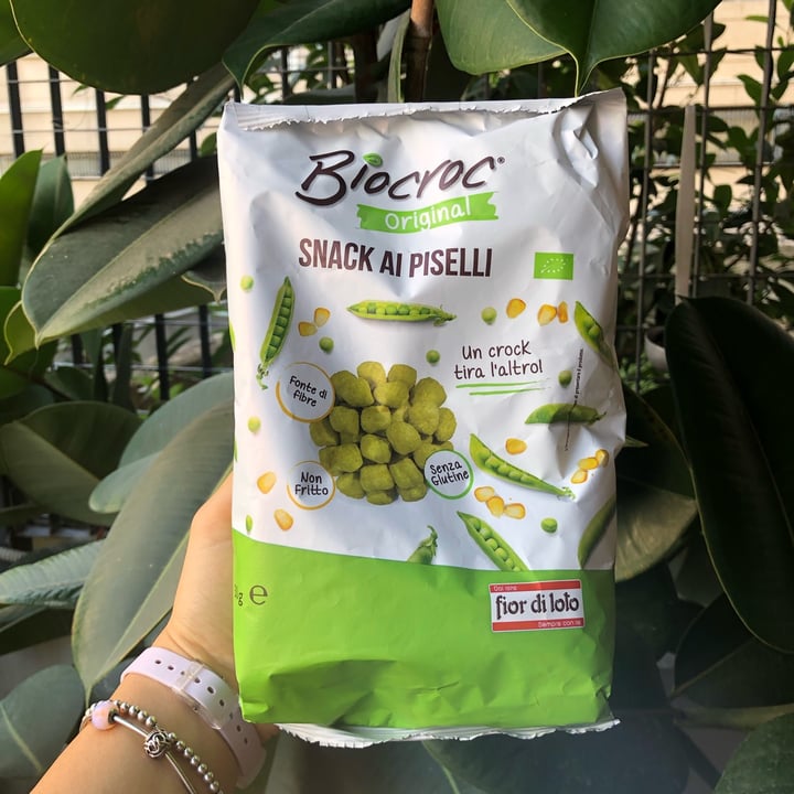 photo of Fior di Loto Biocroc Snack Piselli shared by @nenermind on  11 Aug 2022 - review