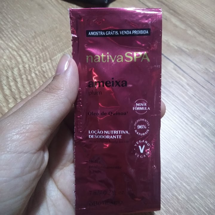 review photo of O Boticário nativa spa ameixa loção nutritiva desodorante shared by @juliendz on 13 Dec 2022 - review