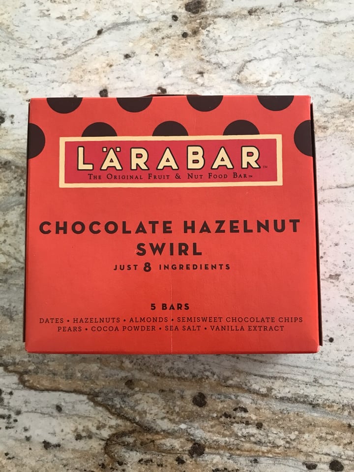 photo of Larabar Chocolate Hazelnut Swirl shared by @dianna on  24 Feb 2019 - review
