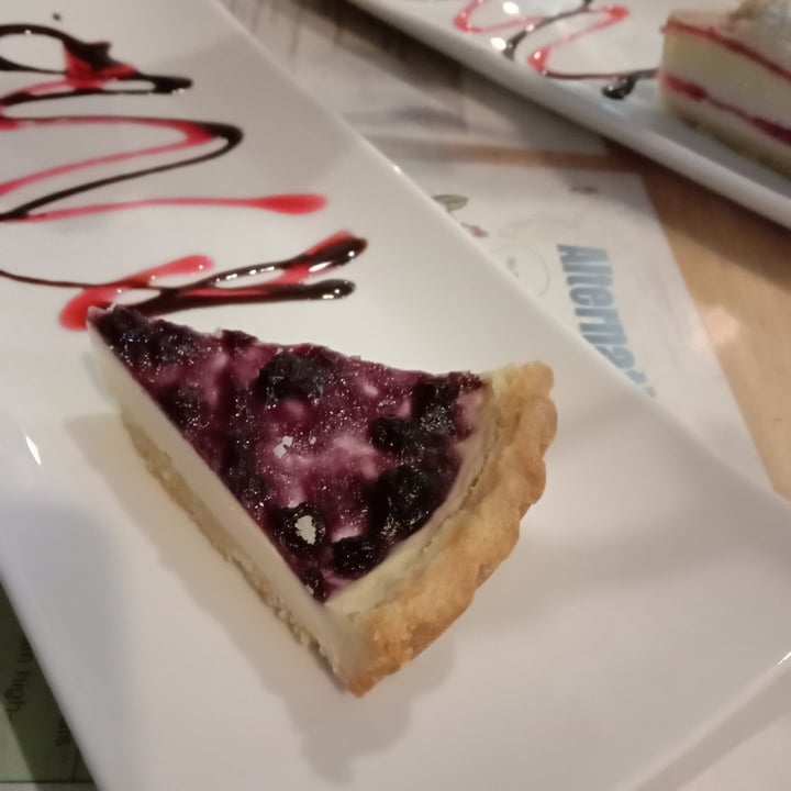 photo of Loving Hut Blueberry cheesecake shared by @rajesv on  08 May 2022 - review