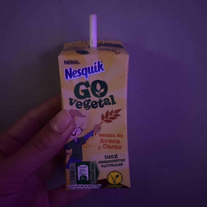 photo of Nesquik Bebida Vegetal com Aveia e Cacau shared by @nazha on  07 Aug 2021 - review