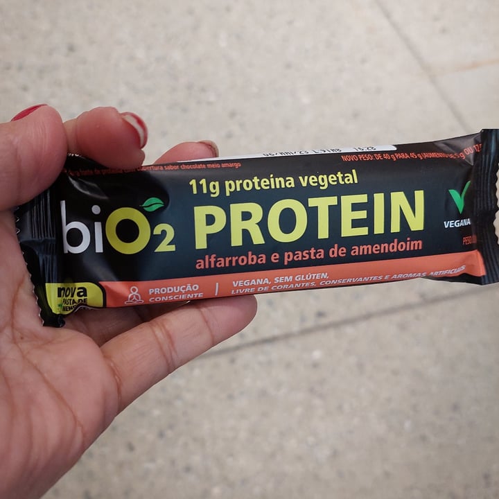 review photo of biO2 Barra De Proteína - Açaí, Banana E Pasta De Amendoim shared by @cacabastos on 26 Sep 2022 - review